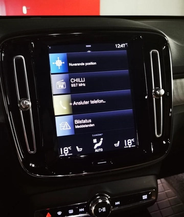 Volvo XC 40 cena 164900 przebieg: 46548, rok produkcji 2021 z Kraków małe 154